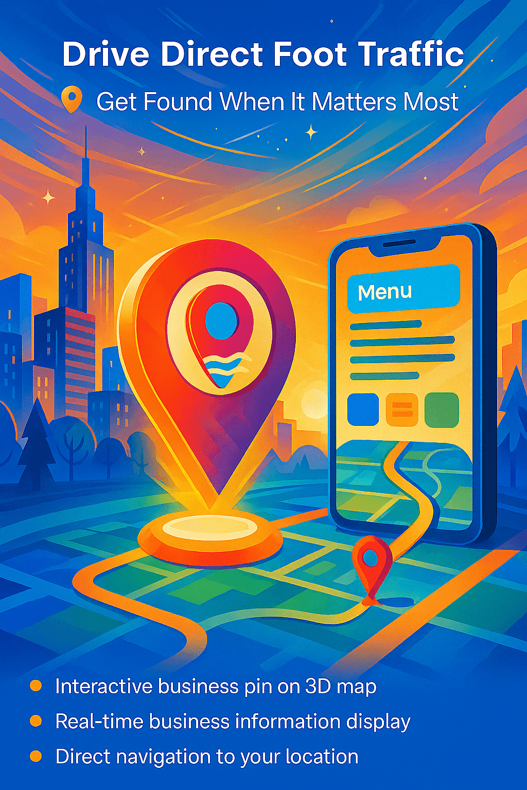 Interactive Business Pin